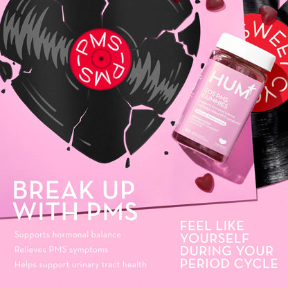 SOS PMS GUMMIES FOR PMS RELIEF & MOOD SUPPORT