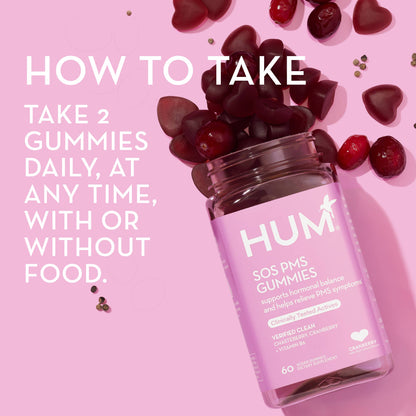SOS PMS GUMMIES FOR PMS RELIEF & MOOD SUPPORT