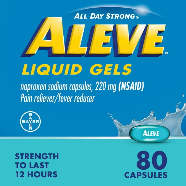 ALEVE LIQUID GEL     80