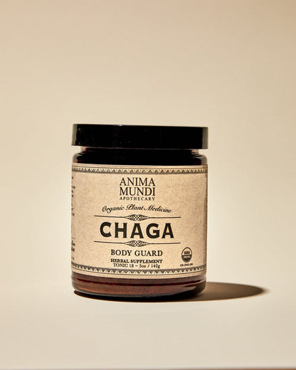 Anima Mundi Apothecary CHAGA | Organic Mushroom Powder, Body Guard