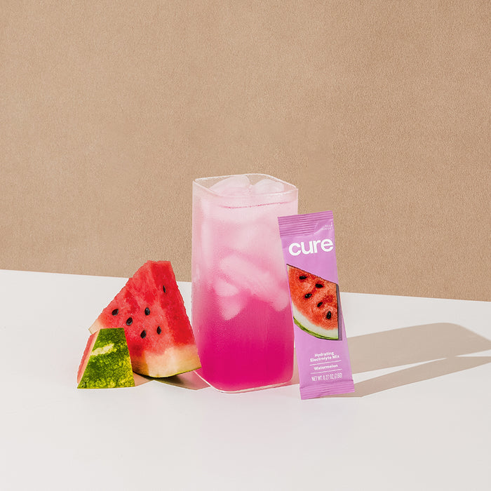cure Electrolyte Drink Mix Strawberry Kiwi 8 CT Box