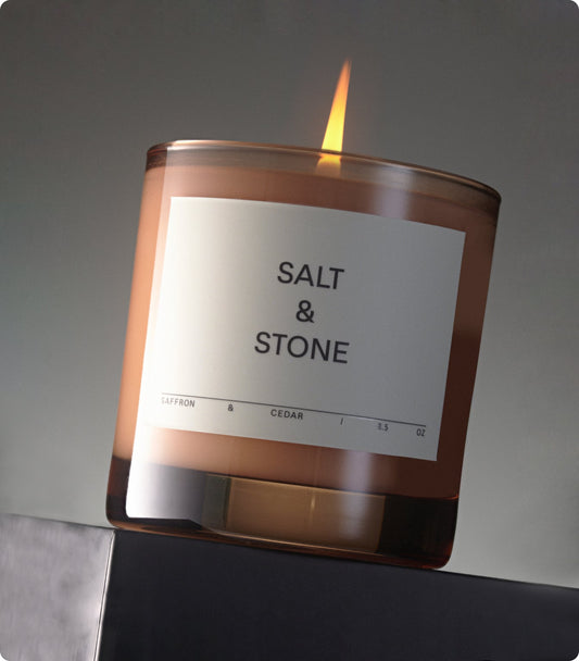 Salt & Stone Bergamot & Hinoki Candle