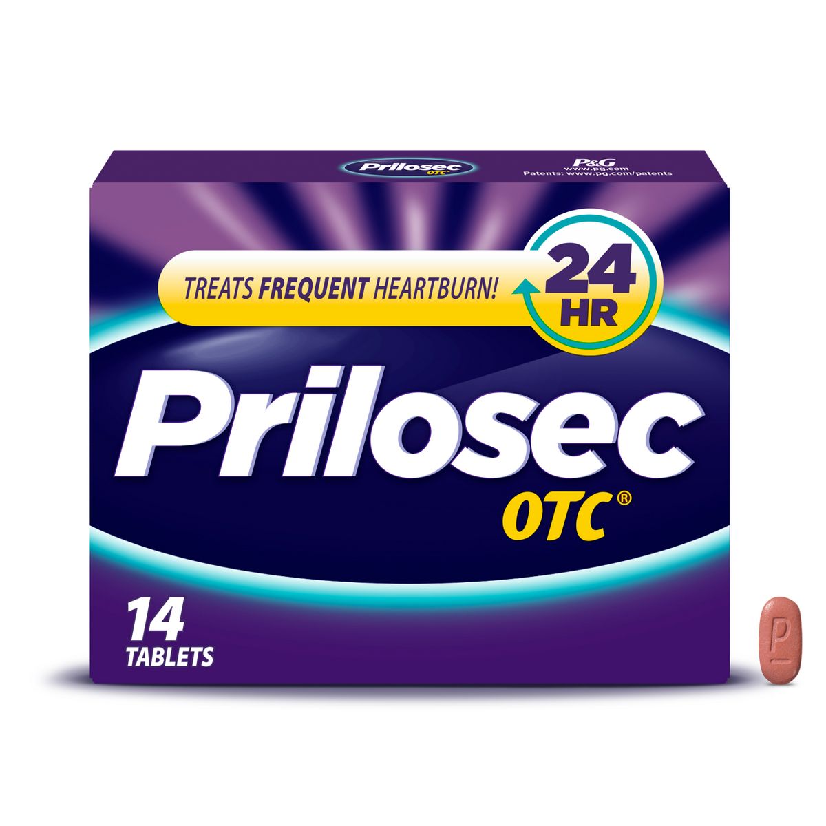 PRILOSEC OTC TAB 20MG P G  14