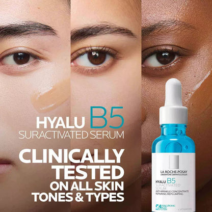 La Roche Posay Hyaluronic Acid Serum, Hyalu B5 Face Serum - Travel Size - 1.01 fl oz