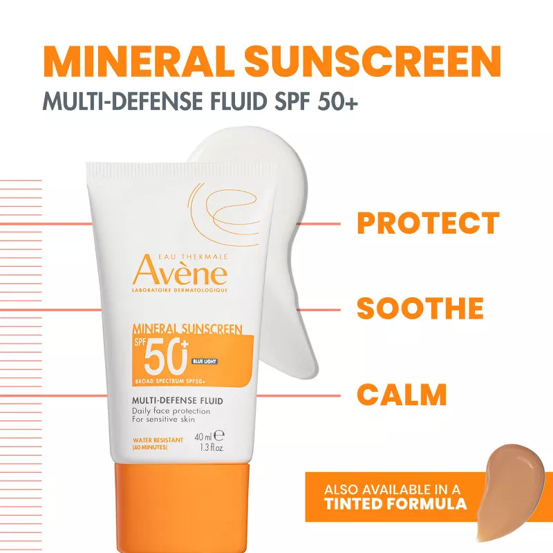 Mineral Multi-Defense Sunscreen Fluid SPF 50+