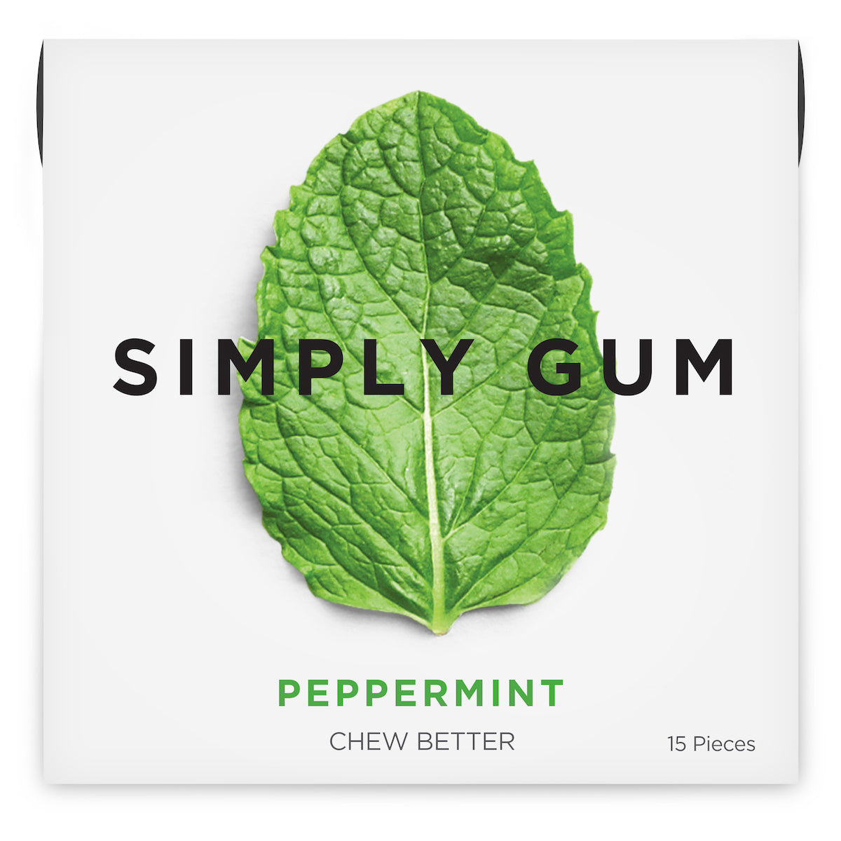 Simply Gum Peppermint Natural Chewing Gum