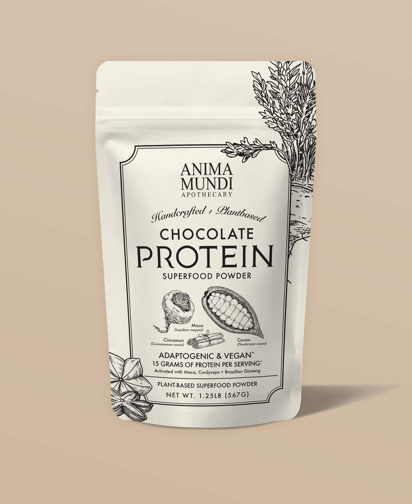 Anima Mundi CHOCOLATE PROTEIN | Superfood Powder