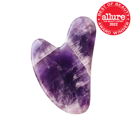 Mount Lai Amethyst Gua Sha Facial Lifting Tool