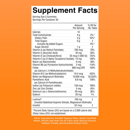 Multivitamin + Hair Growth Gummies