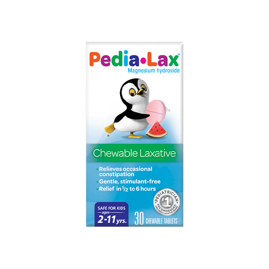 PEDIA-LAX QCK CHW TAB WATRM 30
