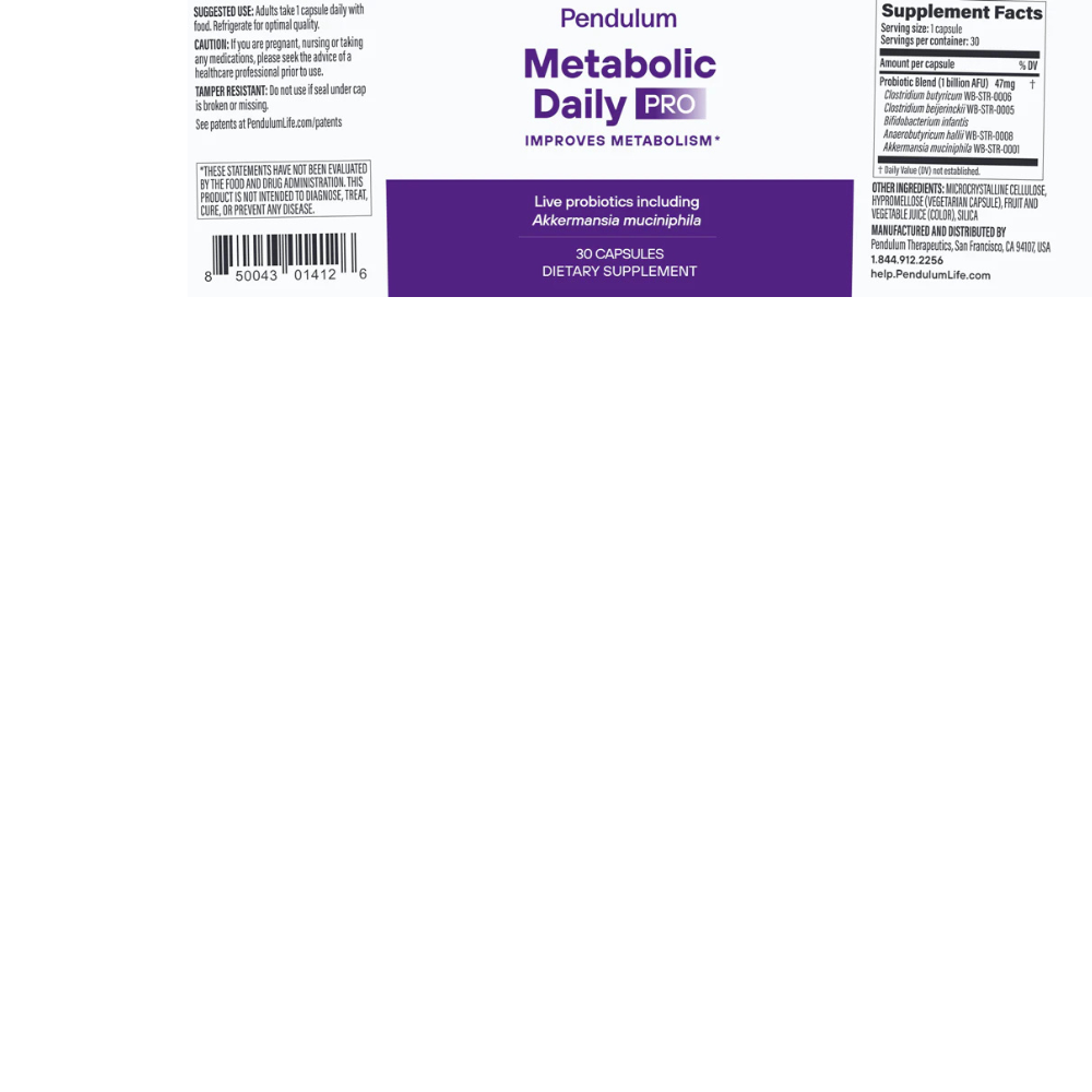 Pendulum Metabolic Daily Pro