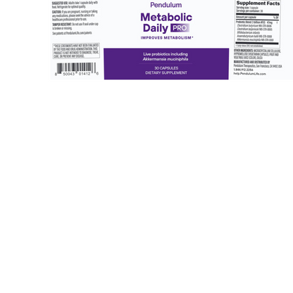 Pendulum Metabolic Daily Pro