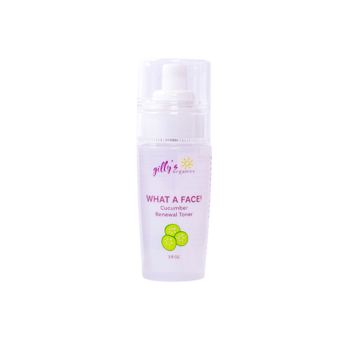 Gilly's Organics WHAT A FACE! Renewal Toner Cucumber