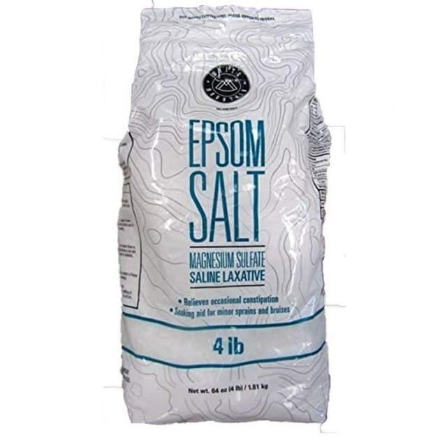 WHITE MNTN EPSOM SALT PCH 4LB