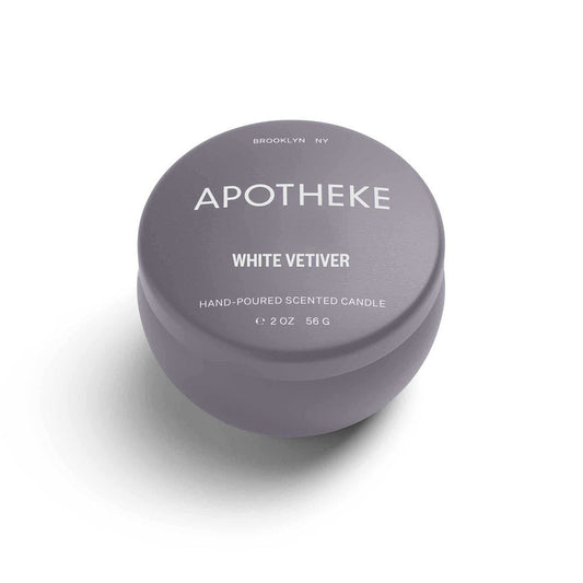 Apotheke White Vetiver Mini Candle Tin