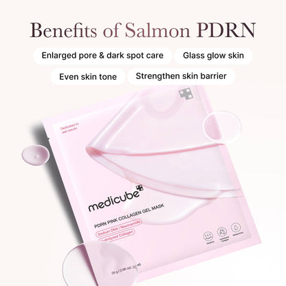 MEDICUBE Salmon PDRN Pink Collagen Jelly Gel Mask