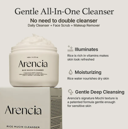 ARENCIA Rice Mucin Cleanser