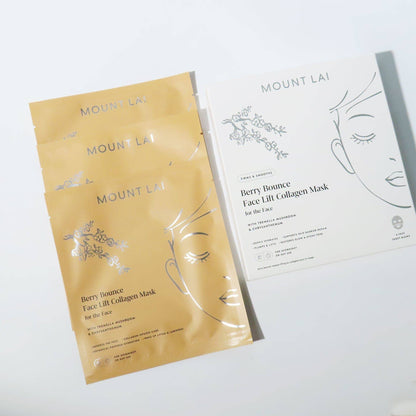 Berry Bounce Overnight Face Lift Collagen Mask for Face