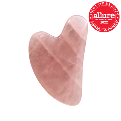 The Rose Quartz Gua Sha Facial Tool