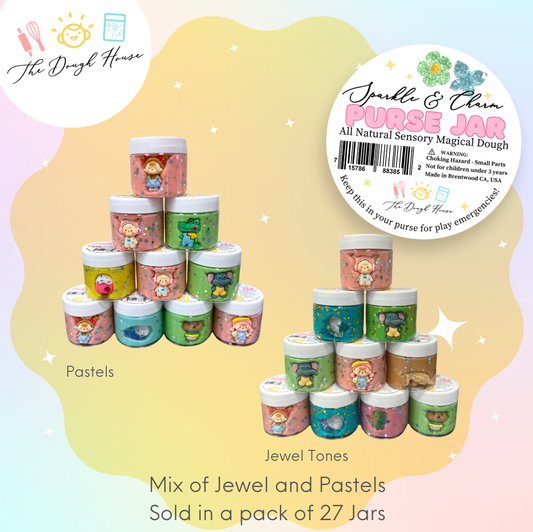 Sparkle and Charm Purse Jar Magical Dough, Mix