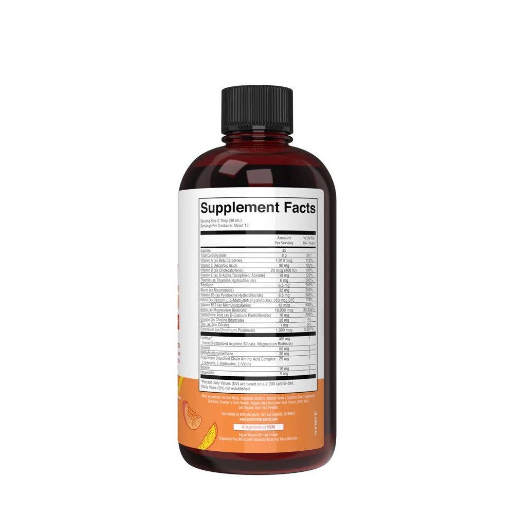 Peach Mango Morning Liquid Multivitamin + Hair Growth #2