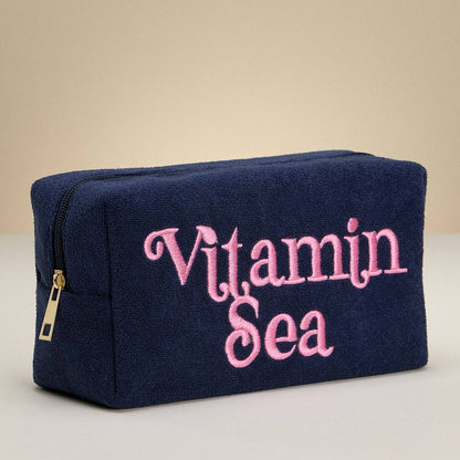 Vitamin Sea Terry Cloth Pouch: NV / ONE / 5AC78086