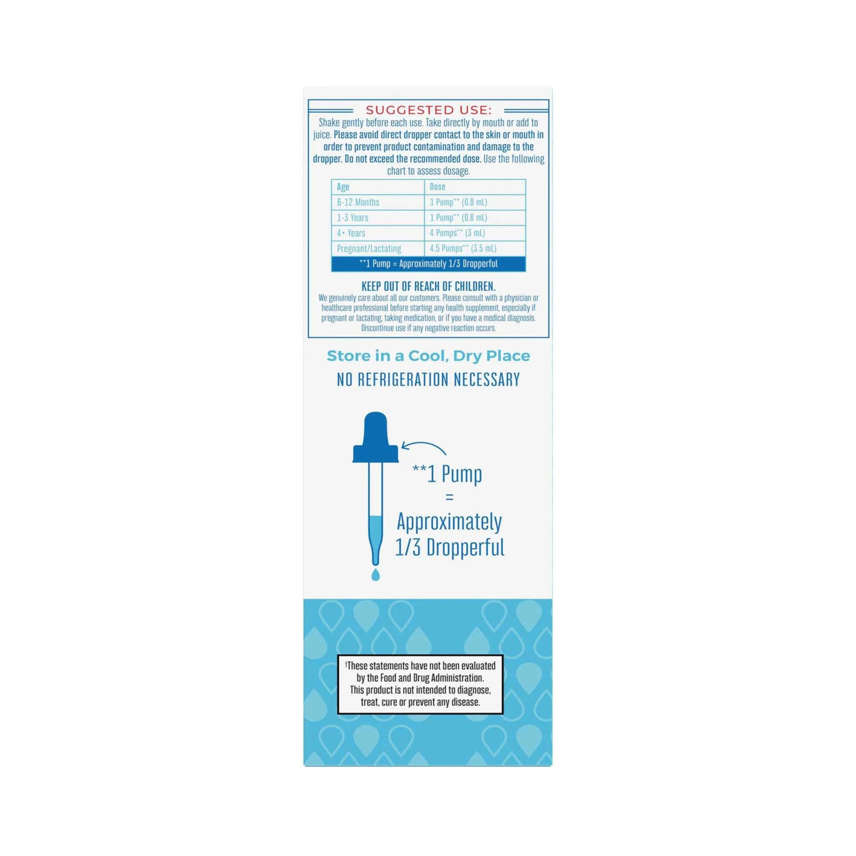 Organic Ionic Zinc Drops, Immune Support Supplement, Vegan