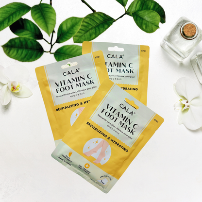 CALA Vitamin C or Collagen Foot Mask Treatment: Vitamin C