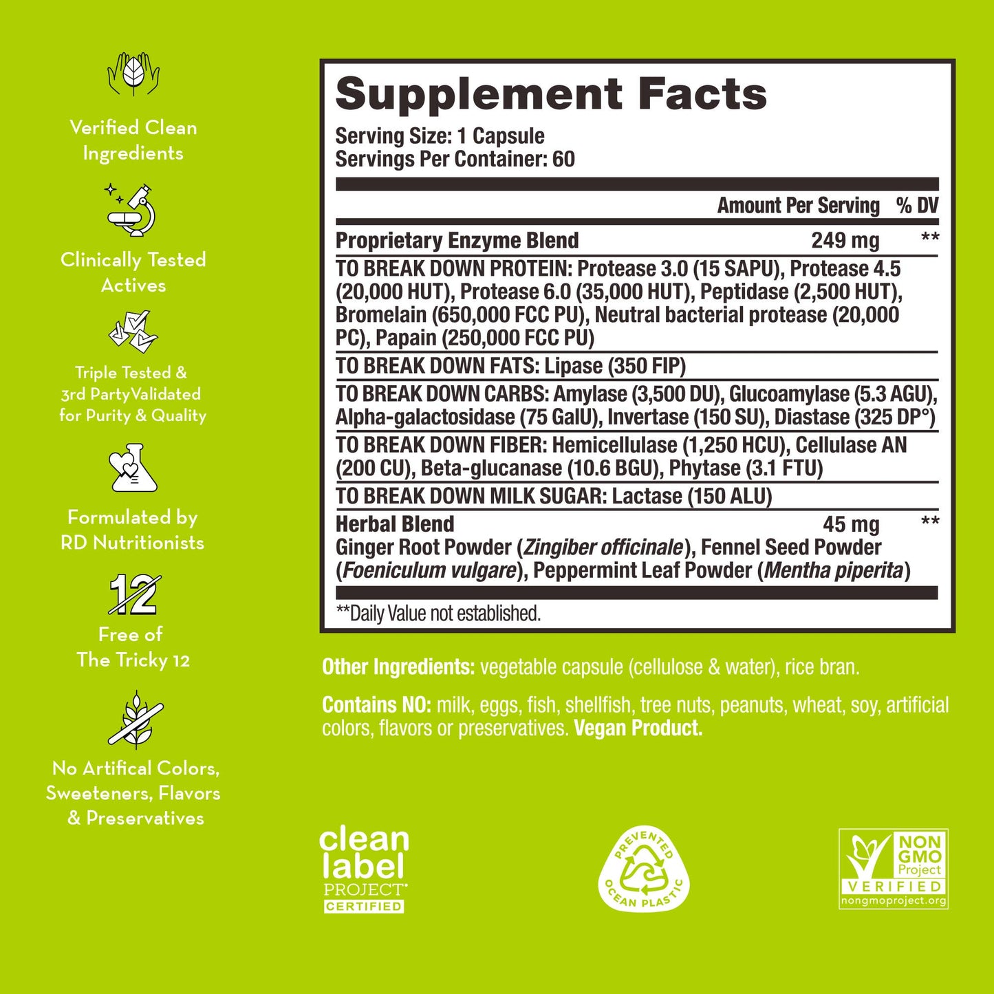 FLATTER ME CAPSULES FOR DIGESTIVE HEALTH & BLOATING RELIEF