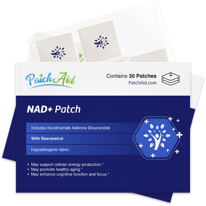 NAD+ Patch - Energy & Healthy Aging Support: 1 Pack-30 Patches