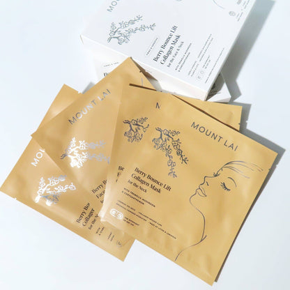 Berry Bounce Overnight Face Lift Collagen Mask for Face & Neck