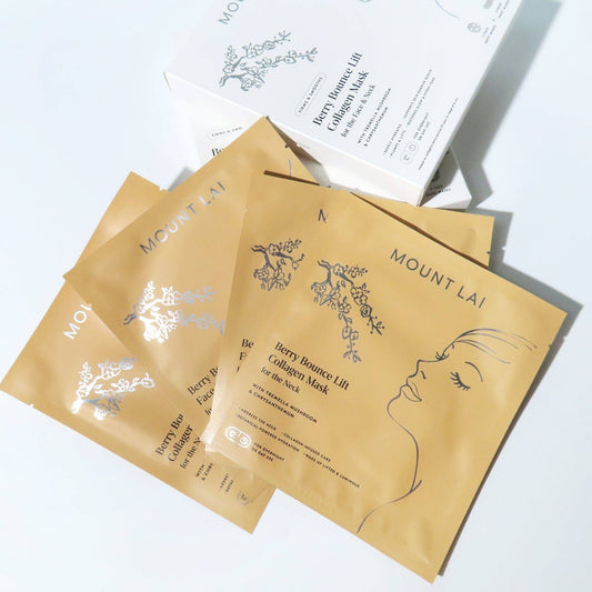 Berry Bounce Overnight Face Lift Collagen Mask for Face & Neck