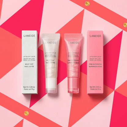 LANEIGE Lip Glowy Balm Stardust Shimmer Tube: Pink Supernova