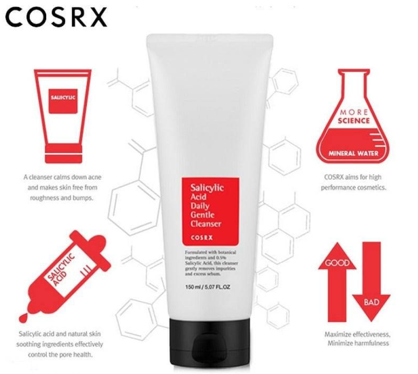 COSRX Salicylic Acid Daily Gentle Cleanser