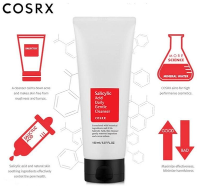 COSRX Salicylic Acid Daily Gentle Cleanser