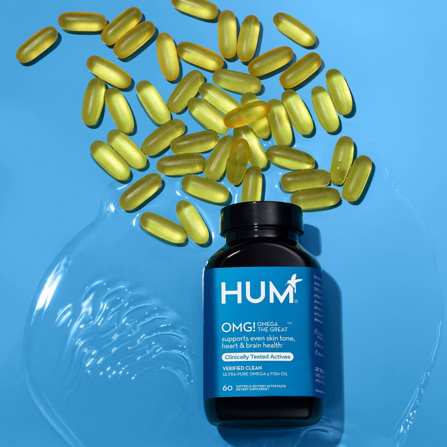 OMG! OMEGA THE GREAT ULTRA PURE OMEGA-3 FISH OIL SOFTGELS