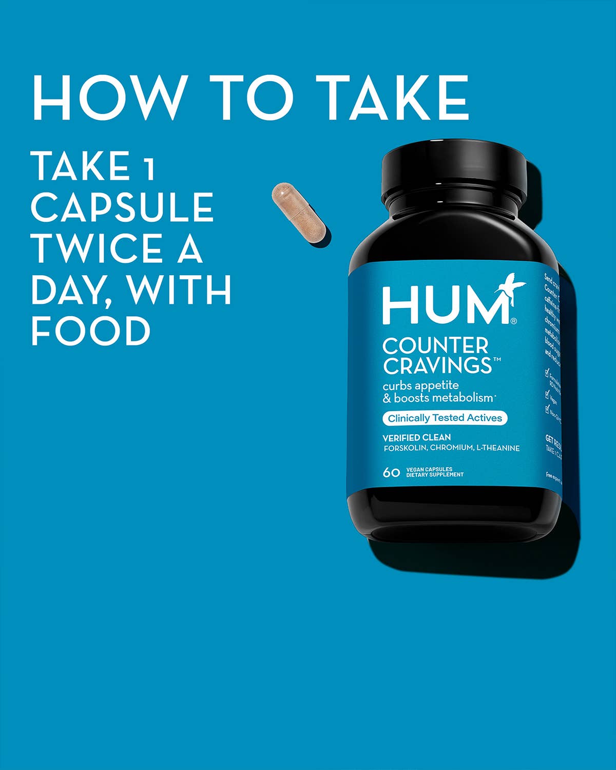 COUNTER CRAVINGS CAPSULES FOR REDUCING CRAVINGS