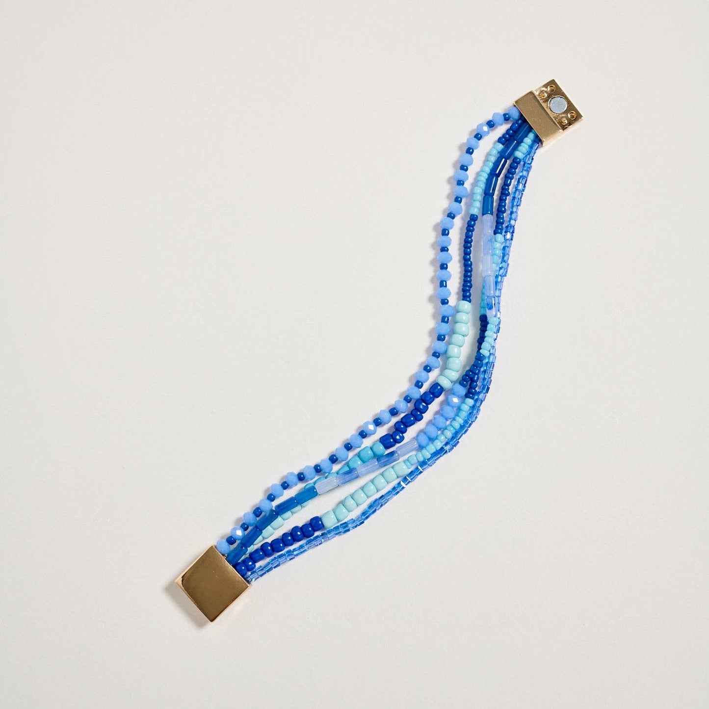 Beaded Boho Stack Bracelet | Magnetic Clasp: NT / ONE
