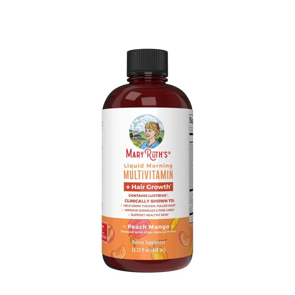 Peach Mango Morning Liquid Multivitamin + Hair Growth #2