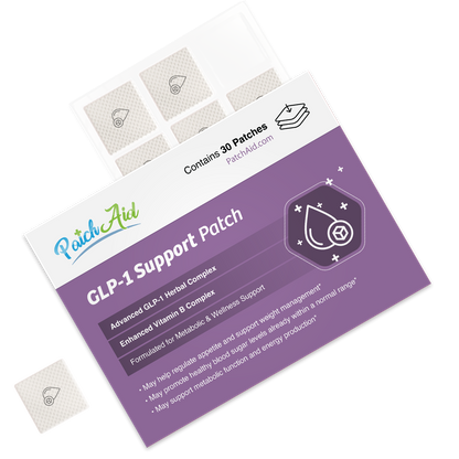 GLP-1 Support Patch – Appetite Control & Metabolic Support: 1-Pack
