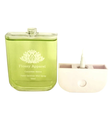 Cucumber Melon Refillable Hand Sanitizer Mist Spray