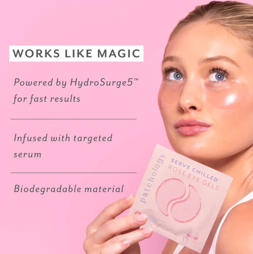 UNDEREYE Rosé Hydrating Under Eye Masks
