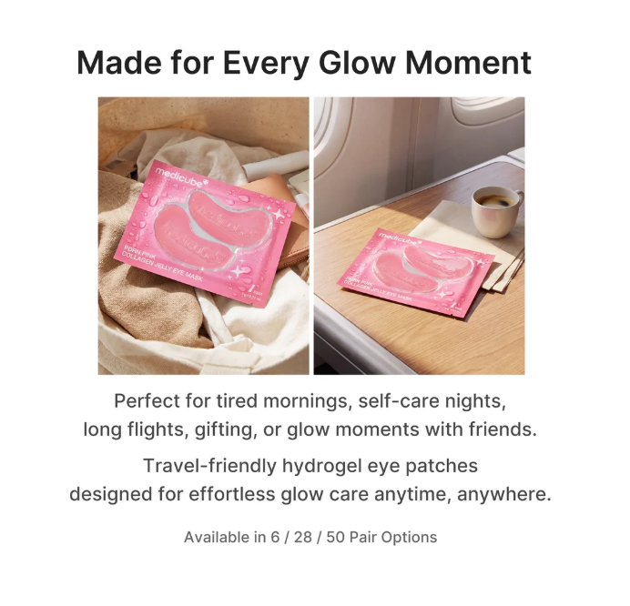 MEDICUBE PDRN Pink Collagen Jelly Eye Mask SINGLE