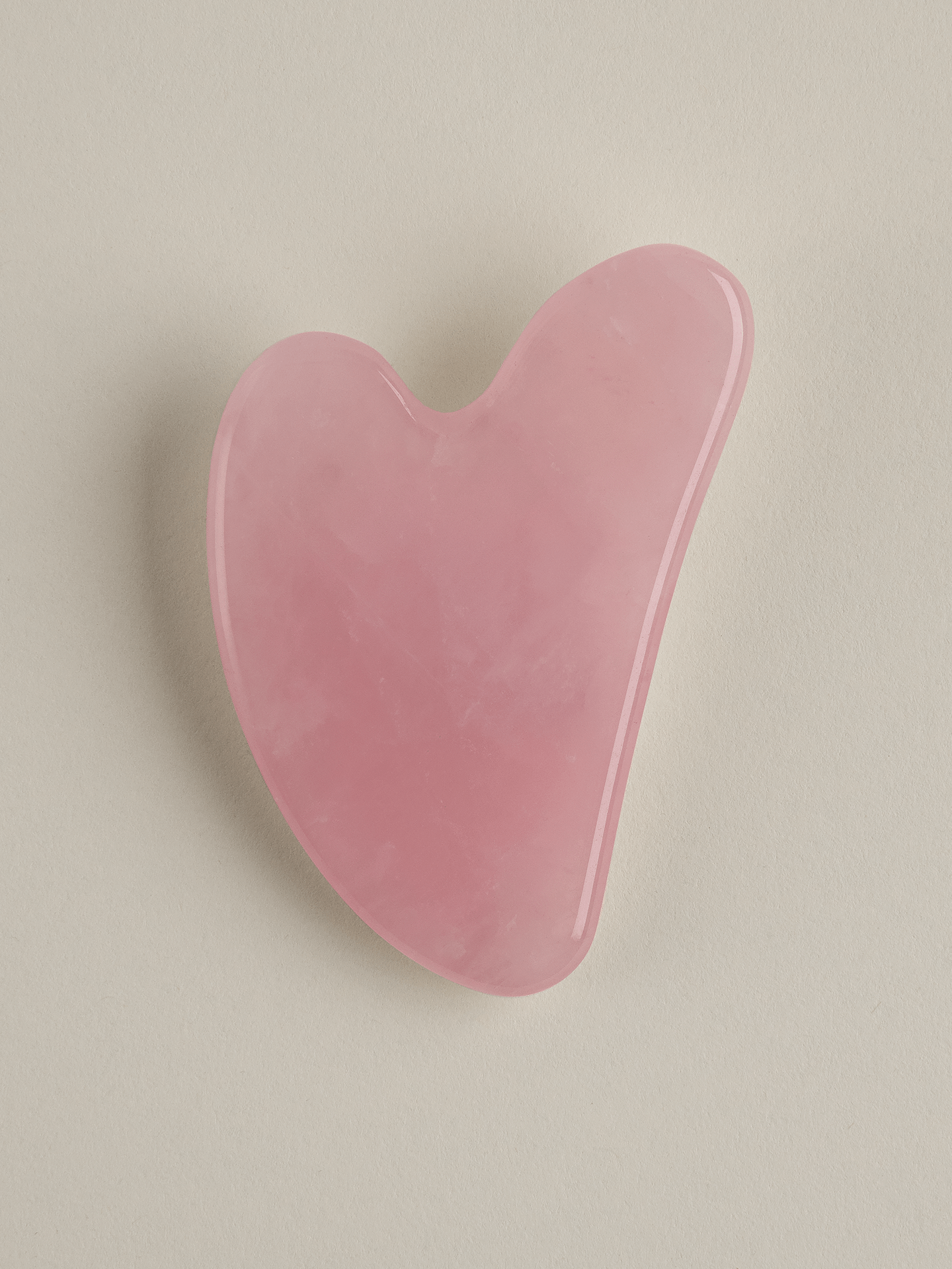 The Rose Quartz Gua Sha Facial Tool