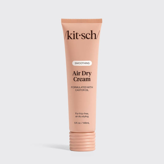 Kitsch Air Dry Cream tube on a light gray background