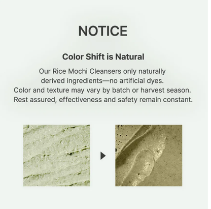 ARENCIA Fresh Green Rice Mochi Cleanser