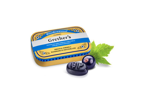 Grether's Pastilles Classic Blackcurrant : 2.1 OZ