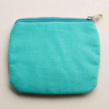 Beaded Sardine Can Clutch | Hand-Embroidered Sequin Zip Pouch: MT / ONE