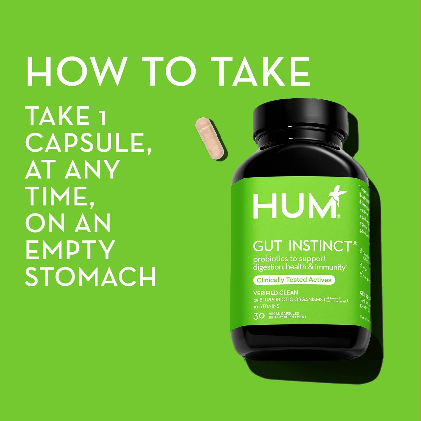 GUT INSTINCT POTENT PROBIOTICS CAPSULES 