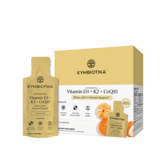 Liposomal Vitamin D3 + K2 + CoQ10 [new 2025]